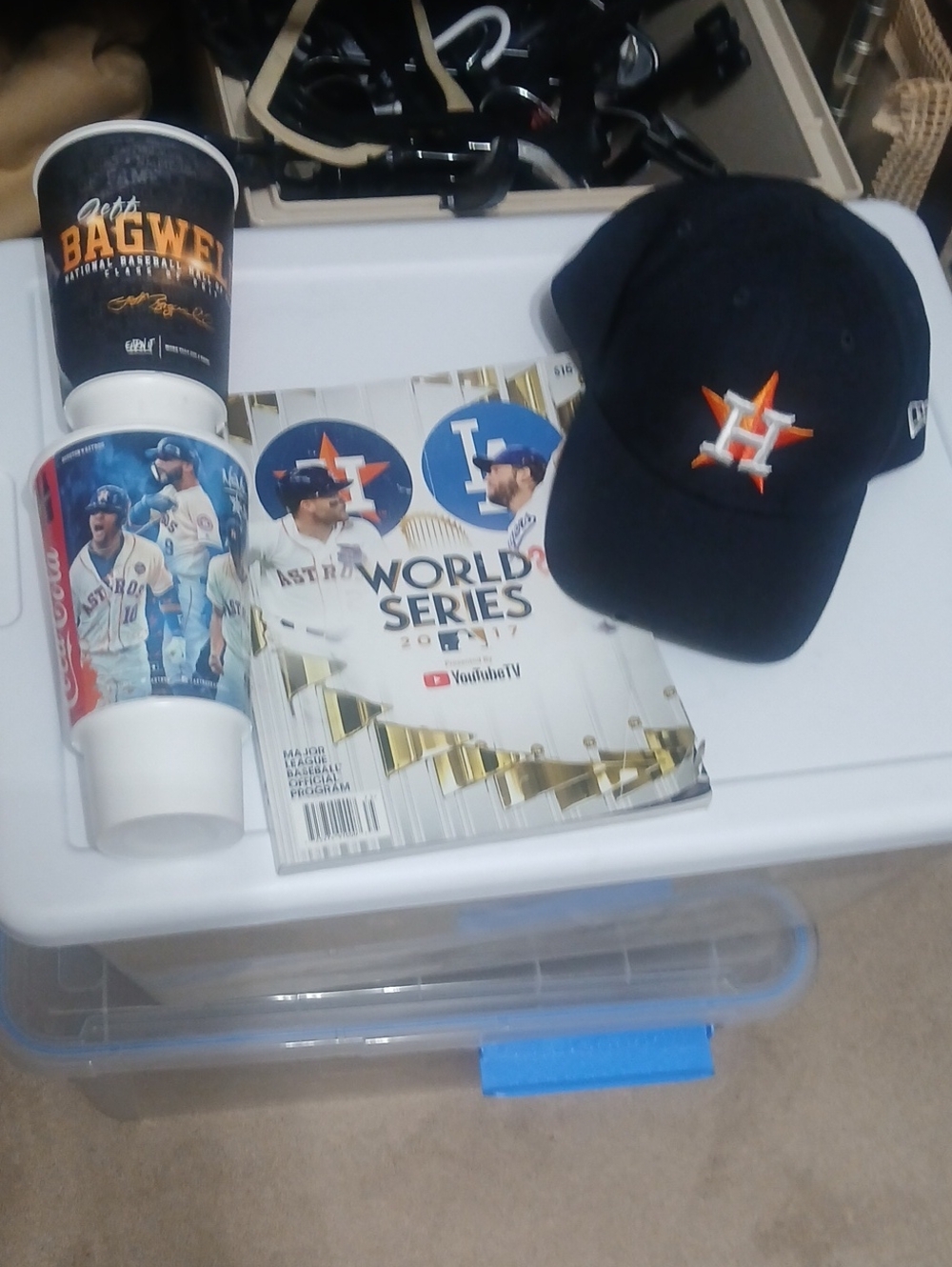 Houston Astros Navy Blue Embroidered Cap - Official MLB Style